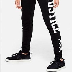 Justice Girls Joggers Logo Lace Up